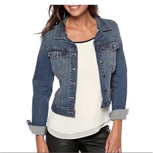 Jessica Simpson Pixie Denim Blue Jean Jacket M